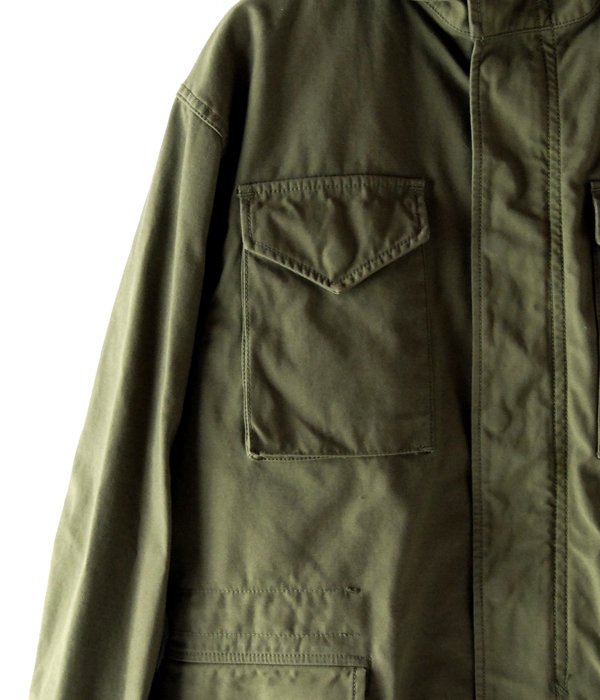 DESCENDANT/BALBOA / SATIN JACKET(OLIVE DRAB)