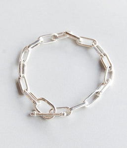 R.ALAGAN/CLASSIC CHAIN BRACELET(SILVER)