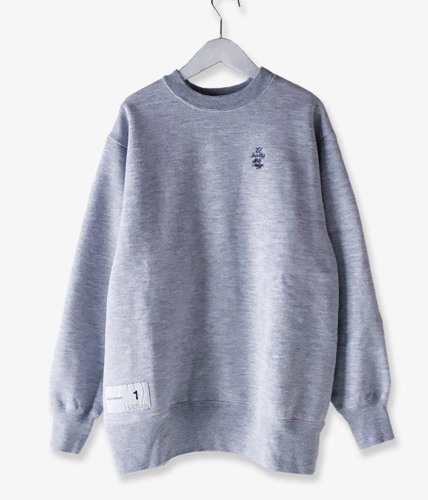 DESCENDANT/EL BURRITO'S CREW NECK SWEATSHIRT (GRAY)