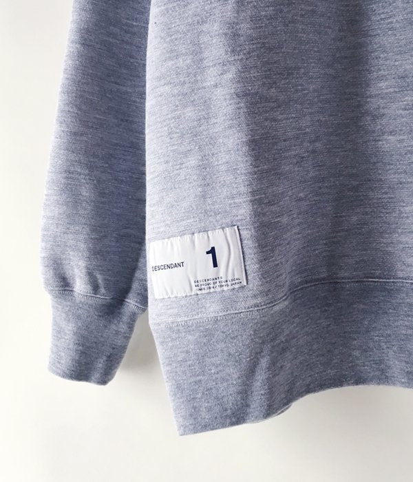 DESCENDANT/EL BURRITO'S CREW NECK SWEATSHIRT (GRAY)