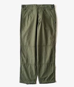 DESCENDANT/STRIP NYCO TROUSERS (OLIVE DRAB)