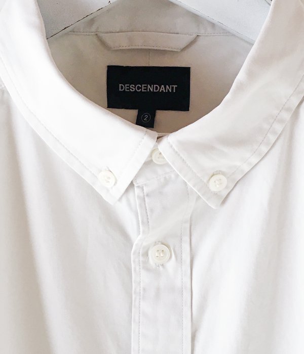 DESCENDANT/KENNEDY'S B.D LS SHIRT FULL SIZE (WHITE)