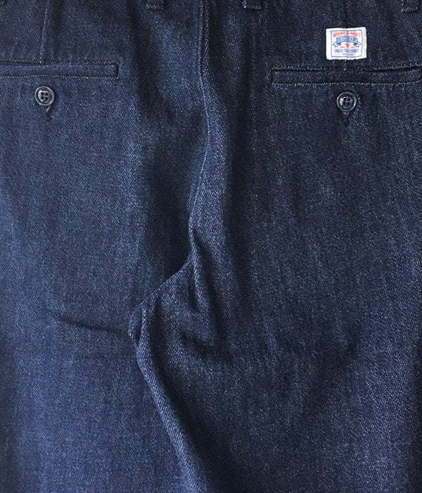 DC-3 DENIM TROUSERS 白tシャツ付き スラックス | thelosttikilounge.com