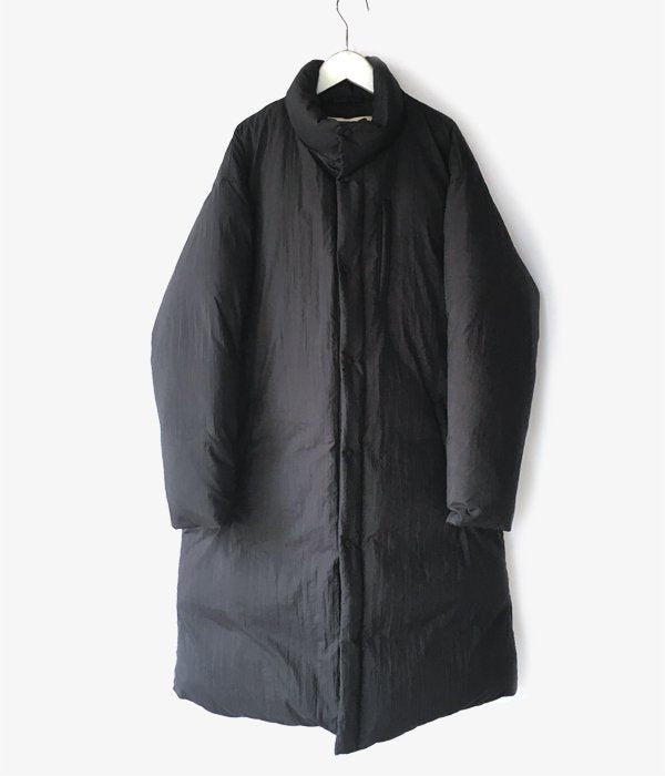 POLYPLOID/STAND COLLAR PUFFER COAT C (BLACK)