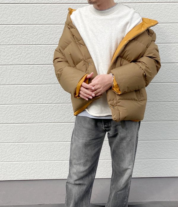 DIGAWEL/F/CE×DIGAWEL REVERSIBLE DOWN JACKET (ORANGE)