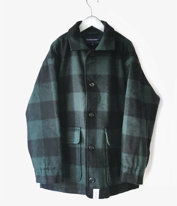 DESCENDANT/RAG MELTON JACKET (GREEN)