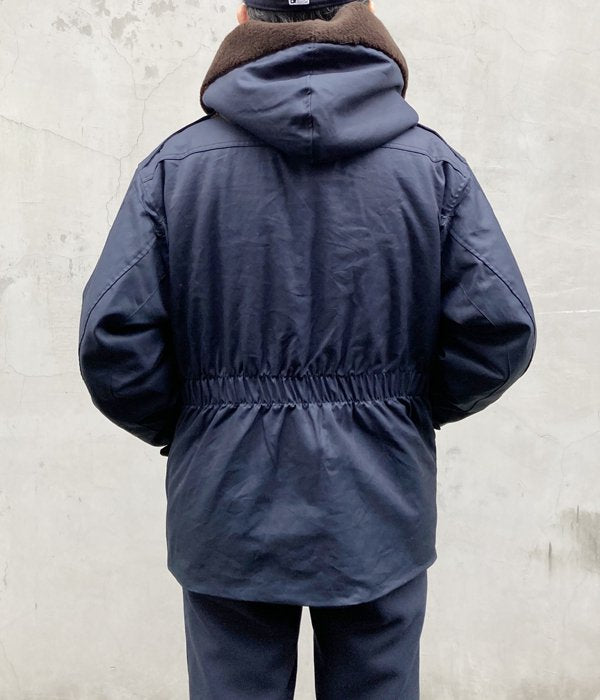 DESCENDANT/D-B9 TWILL JACKET (NAVY)