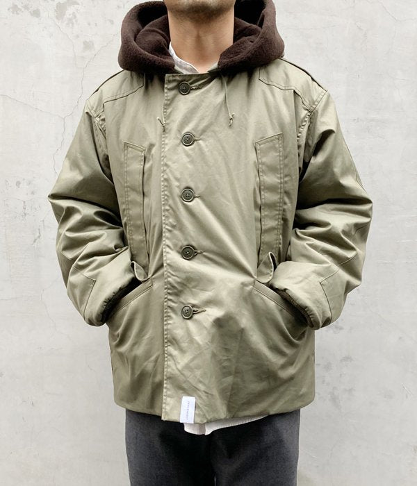 DESCENDANT/D-B9 TWILL JACKET (OLIVE DRAB)