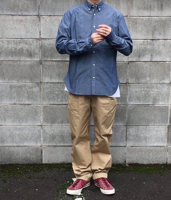 未使用 MHL. WASHED CHINO COTTON コットン チノパンツ