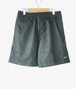 DESCENDANT SHORE 01 / TWILL SHORTS NAVY | angeloawards.com