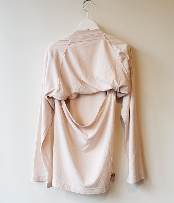 FUMIKA_UCHIDA/SEPARATE LONG-SLEEVE TEE(PINKGREY)