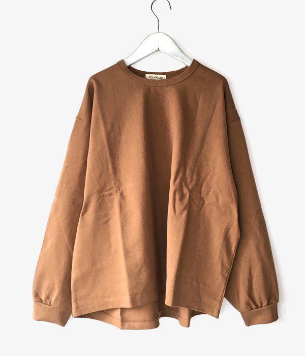 POLYPLOID/OVERSIZE LONGSLEEVE C (BROWN)