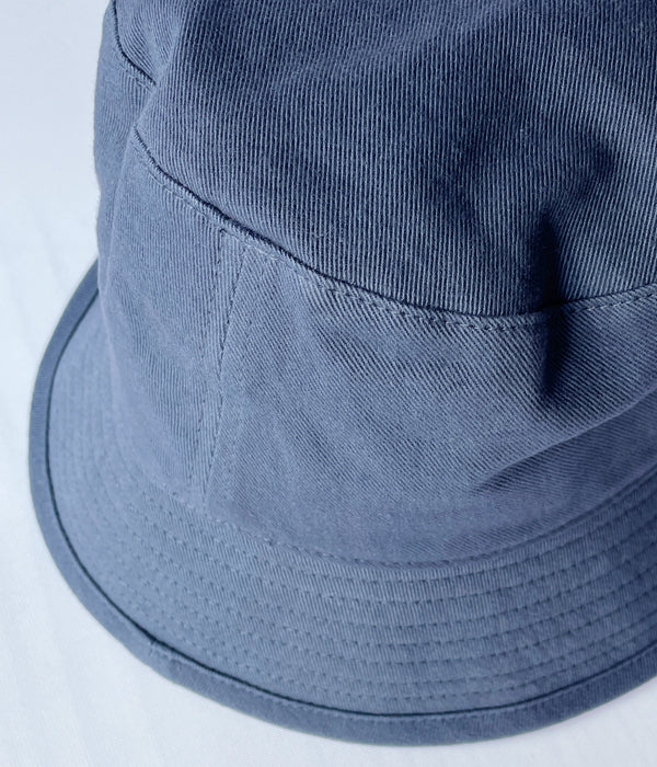 白 フリル付 DESCENDANT BUCKET HAT TWILL navy 3 - 通販 - happyhead.in