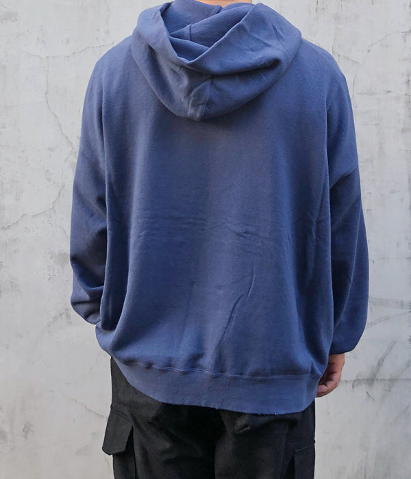 visvim/AMPLUS HOODIE P.O. (UNEVEN DYE) (NAVY)