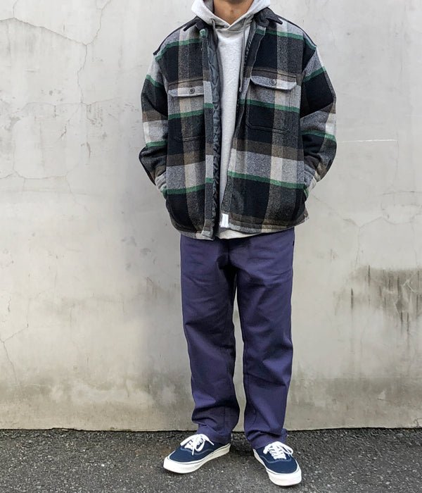 21fw CLAIRTON PLAID JACKET descendant トップス シャツ www