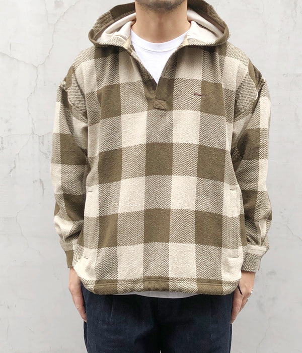 海外花系 DESCENDANT MOLE HOODED LS SHIRT シャツパーカー - ブルゾン