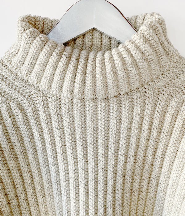 visvim AMPLUS TURTLENECK KNIT アイボリー | labiela.com