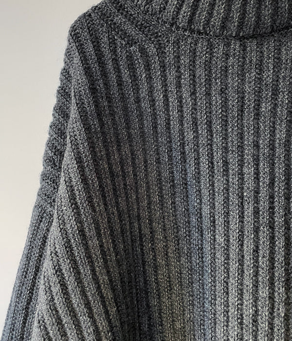 visvim/AMPLUS TURTLENECK KNIT (CHARCOAL)