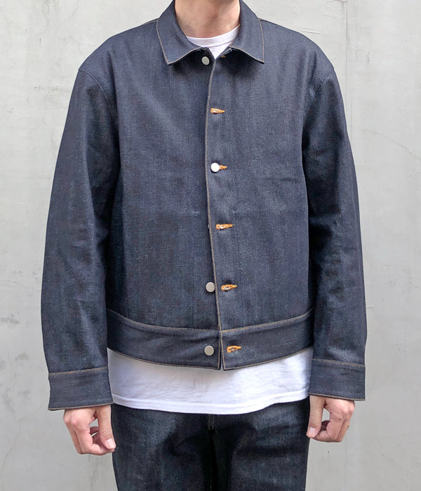 日本最大級 DIGAWEL ディガウェル DENIM JACKET NAVY Gジャン/デニム