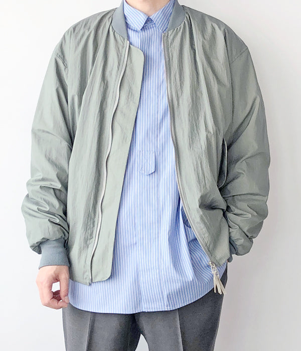 POLYPLOID/BOMBER JACKET B (BLUE GRAY) | labiela.com