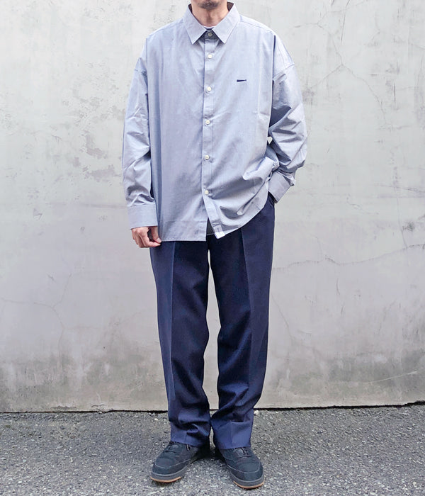 DESCENDANT/DAWSON CHAMBRAY LS SHIRT FULL (BLUE)