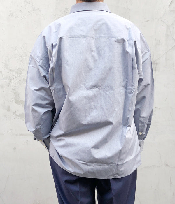 売上値引高 DESCENDANT NORMAN CHAMBRAY LS SHIRT シャツ rlsinstitute