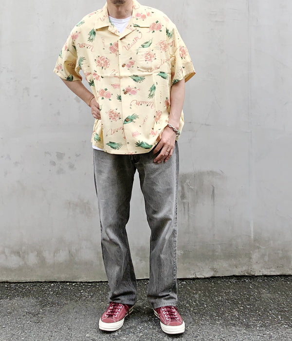 Visvim fw21 Wallis shirt s/s IVORY | gulatilaw.com