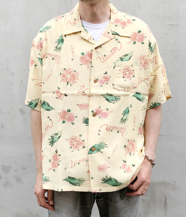 visvim/WALLIS SHIRT S/S SUNNYBIRD (YELLOW)