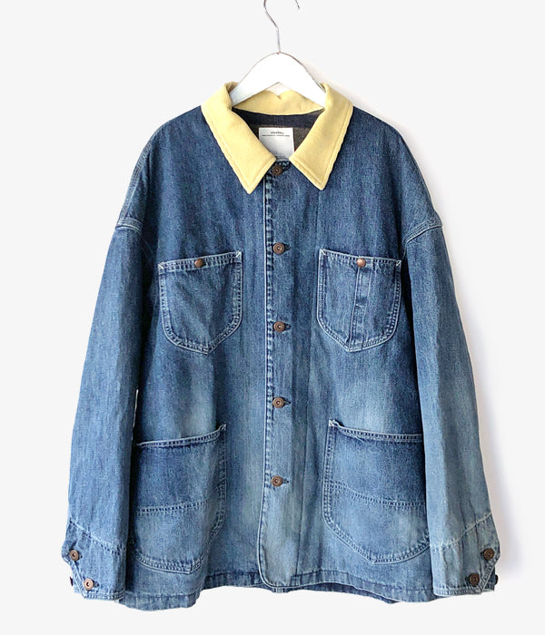 visvim/SS JUMBO COVERALL DMGD