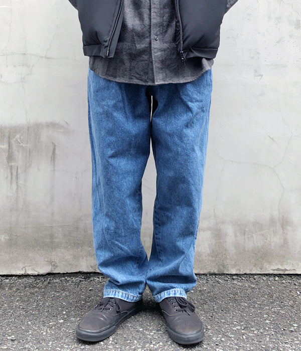 DESCENDANT/DC-3 DENIM TROUSERS-