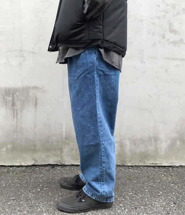 DESCENDANT/DC-3 DENIM TROUSERS (INDIGO)