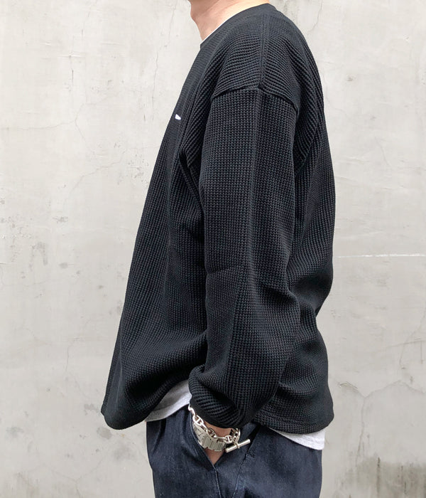 プリント DESCENDANT - DESCENDANT GAUFRE WAFFLE KNIT COOL MAXの通販