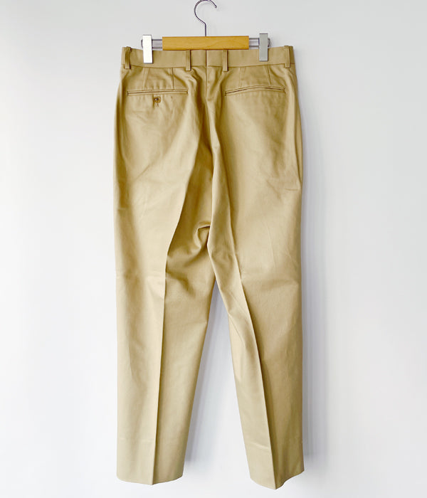 Interim （ルイヴィトン社製生地 ）2 TUCK SLACKS 入荷中 peopletech.com