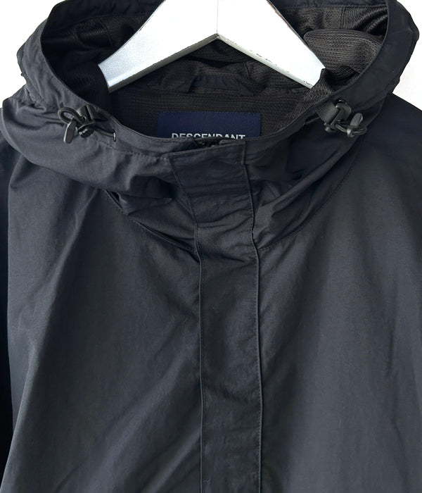 DESCENDANT/BELLY PULLOVER JACKET (BLACK)