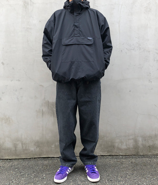 DESCENDANT/BELLY PULLOVER JACKET (BLACK)