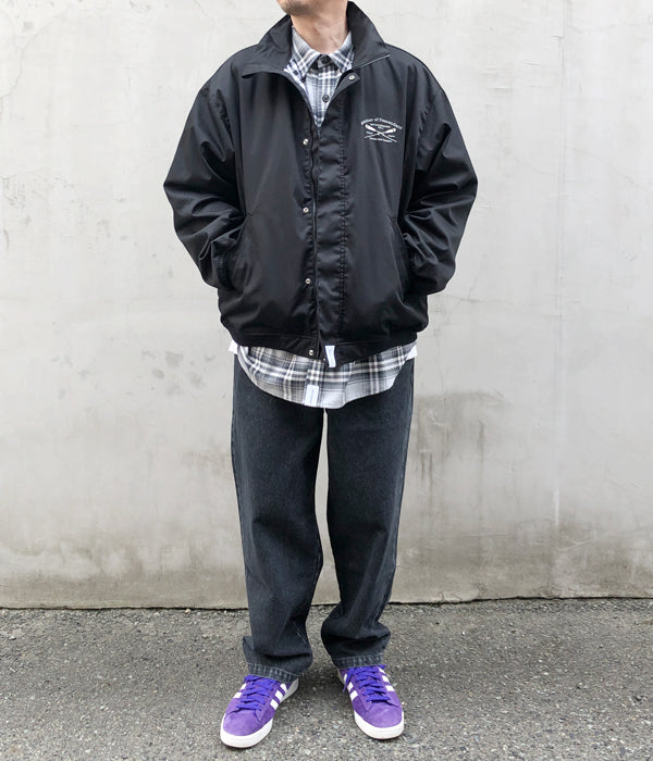 DESCENDANT/SKIPPER TWILL JACKET (BLACK)