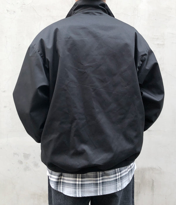 DESCENDANT/SKIPPER TWILL JACKET (BLACK)