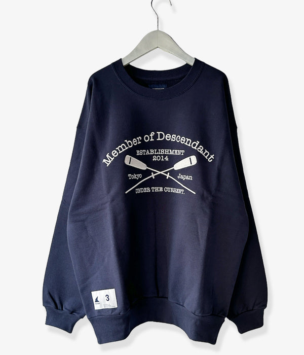 室外 【descendant CROSS PADDLE CREW NECK 】 | www.aosfiji.org