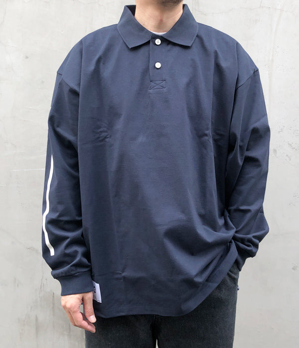 SALE／101%OFF】 23SS ディセンダント HORIZONTAL POLO LS ポロシャツ