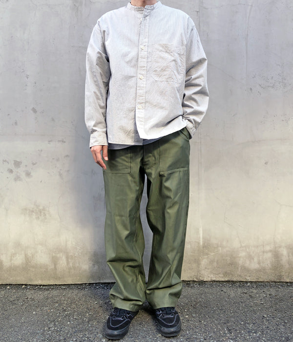 interim GIZA BACK SATIN BAKER PANTS