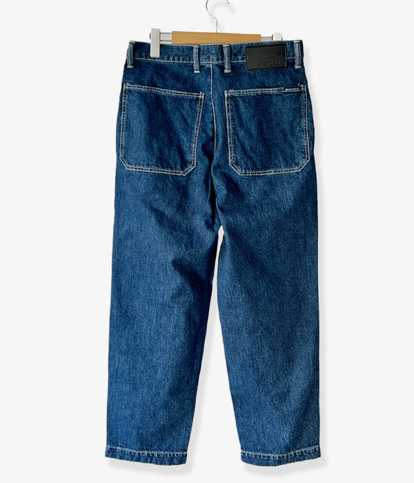 DESCENDANT/GALLEY DENIM TROUSERS (INDIGO)