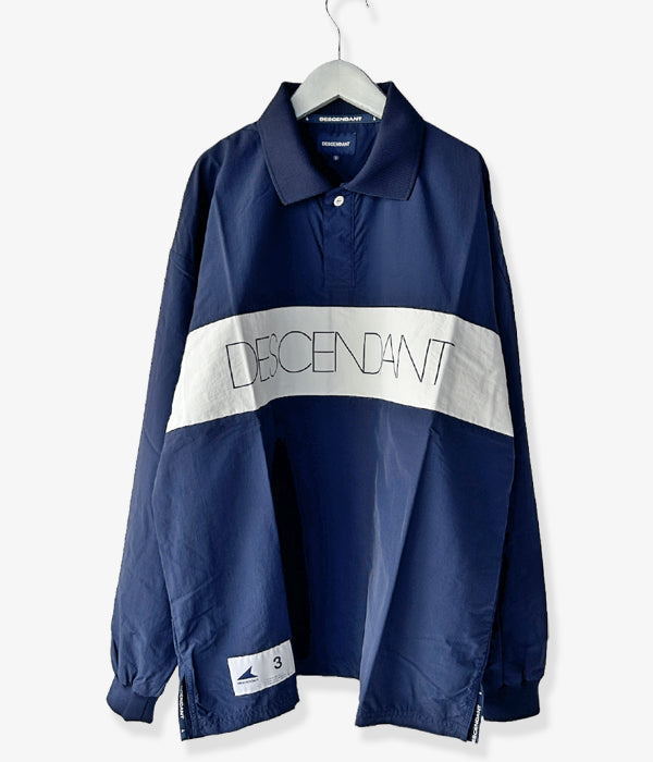 DESCENDANT/PUBA LS SHIRT (NAVY)