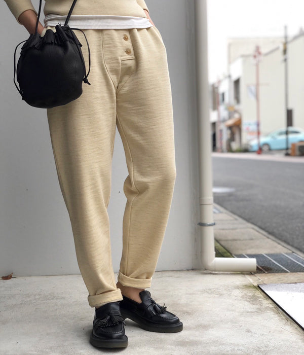 FUMIKA_UCHIDA/SWEAT PANTS(STRAW)