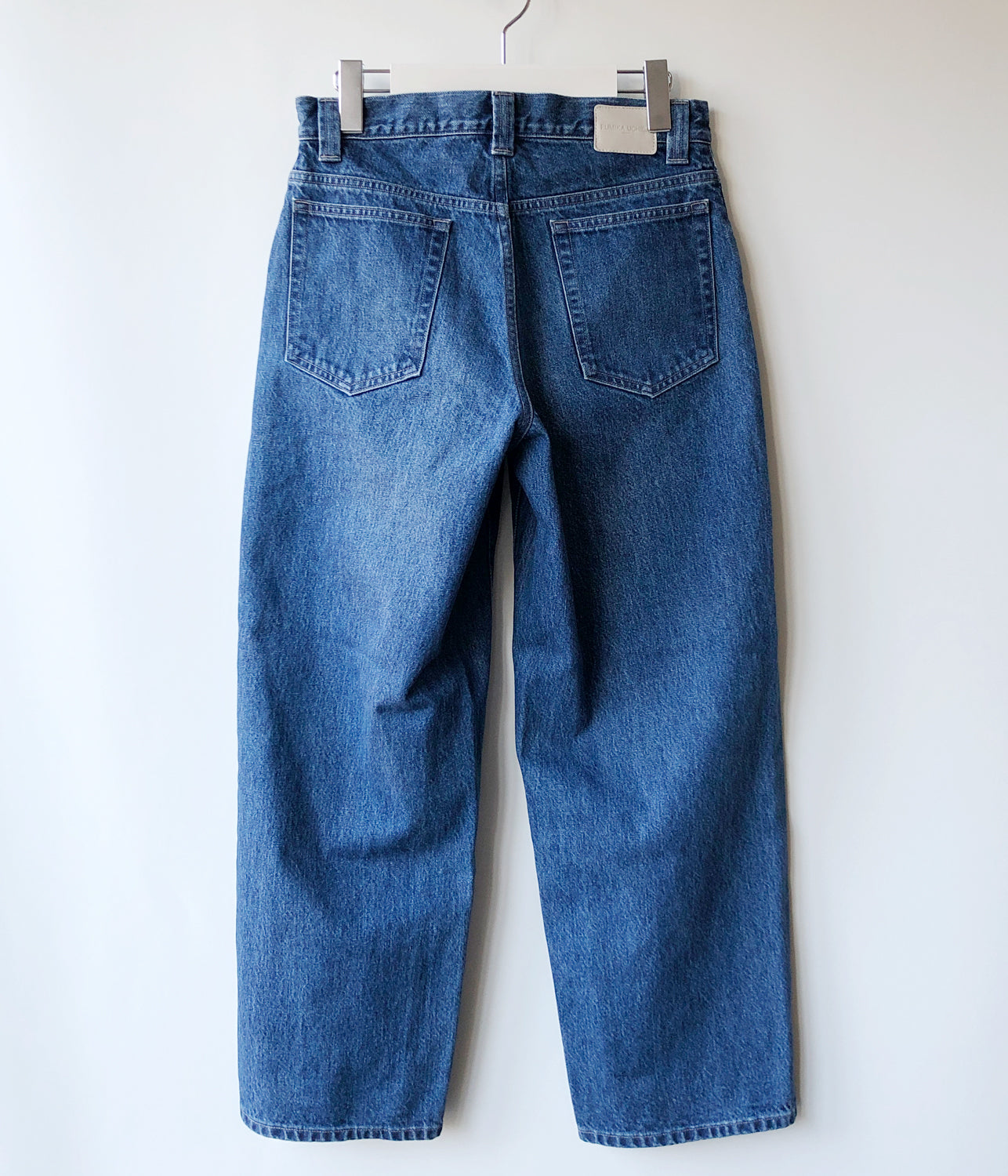 FUMIKA_UCHIDA/DENIM WIDE TAPERED PANTS(MIDDLE)