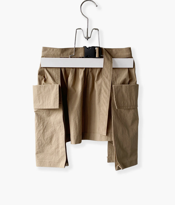 PHEENY/COTTON NYLON DUMP APRON(SAND)