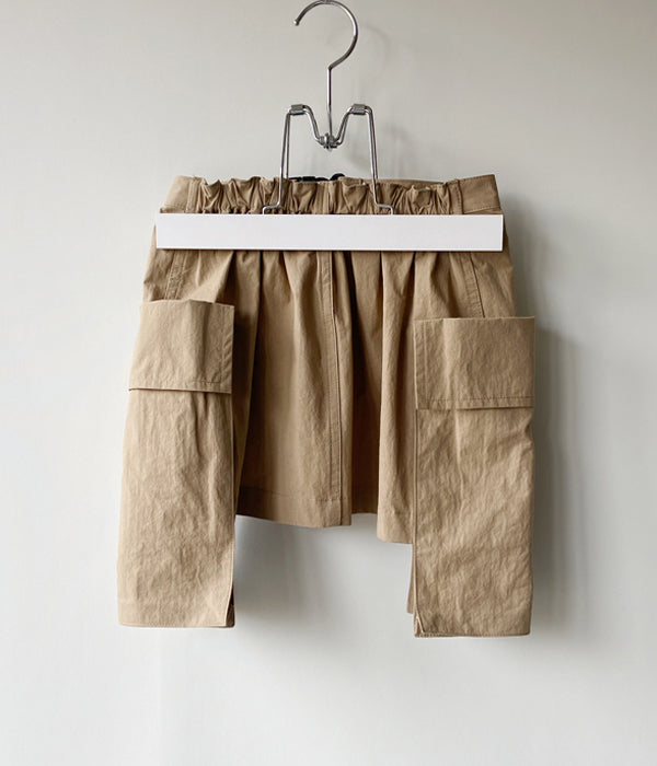 PHEENY/COTTON NYLON DUMP APRON(SAND)