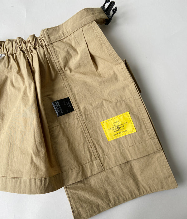 PHEENY/COTTON NYLON DUMP APRON(SAND)