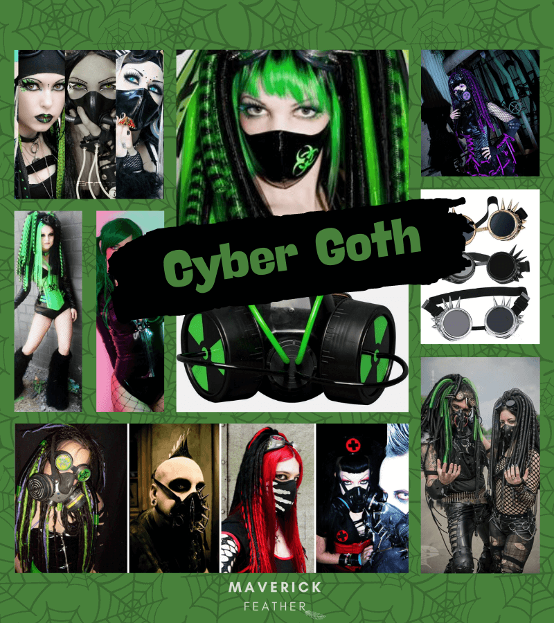 different types of goth people