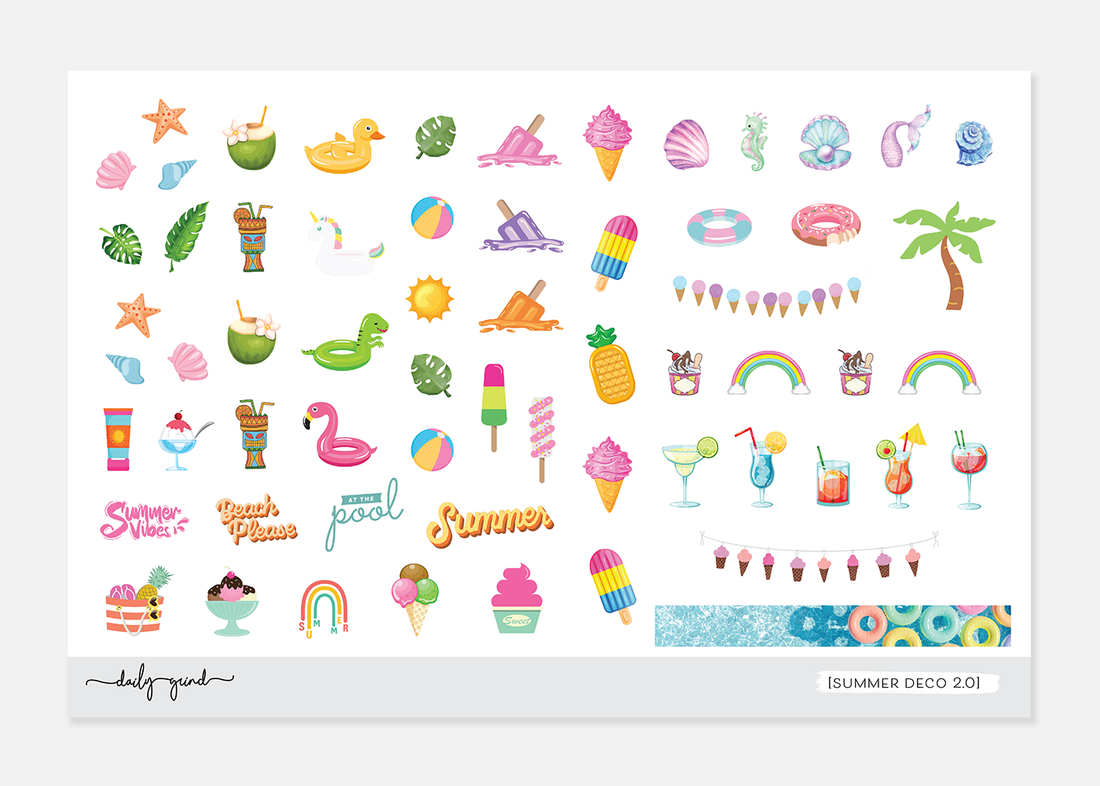 Mini Sheet - WDW Park Icon Circles Planner Stickers – Pretty Sheepy