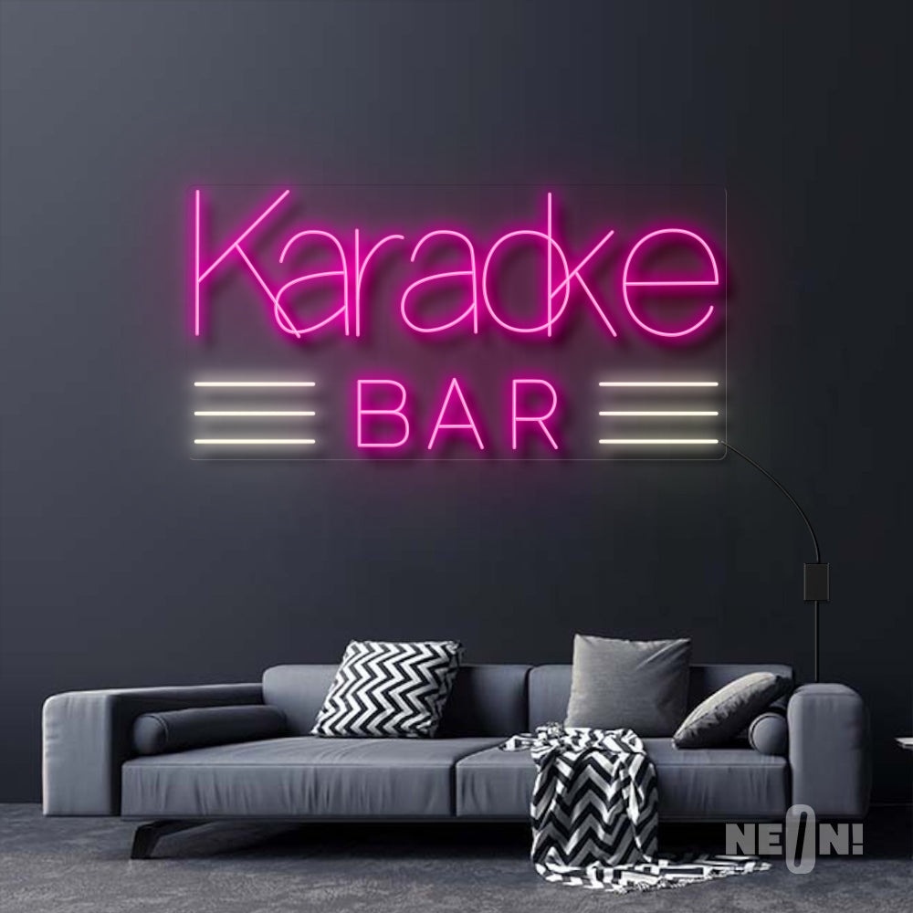 Order 'Cocktail Bar With Martini Drink' Led Neon Sign | The Neon Store
